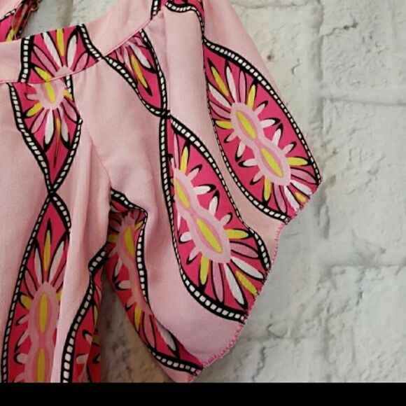 KAARI BLUE Cold-shoulder Boho Top XS - Picture 9 of 10